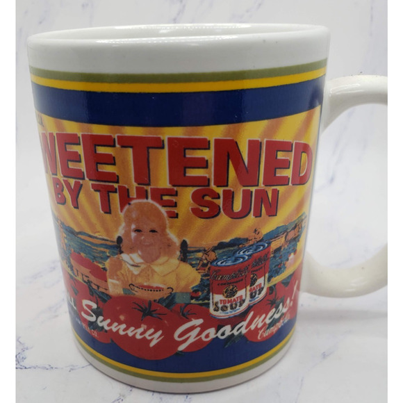 Campbells 2011 Tomato Soup Mug Sweetened By Sun Sunny Goodness - Picture 3 of 9